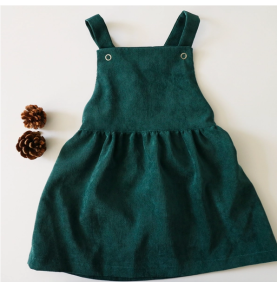 Robe velours vert émeraude