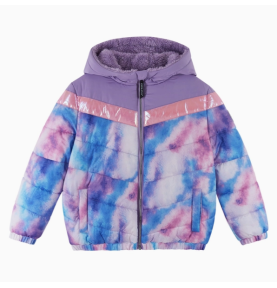 Manteau à bulles ombré pour filles