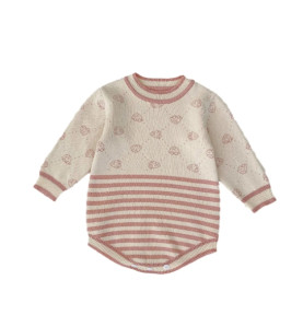 Pull en body pour bébé fille