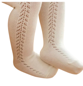 Collants mode pour filles Beige