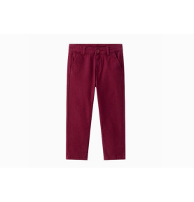 Pantalon Chino Bordeaux