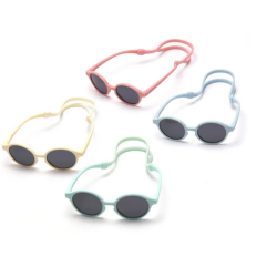 Lunettes de soleil polarisées anti-UV avec sangle et boîte de rangement bébé Grade 3