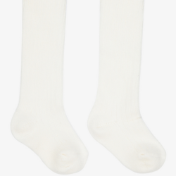 Chaussettes hautes cotelées en coton pour bébé garçon